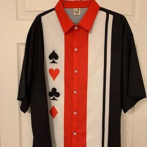 Men’s Poker or Bowling Shirt Size XXL Palm
Tree Crew Apparel